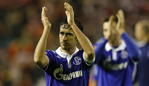Raul und sein Team Schalke 04 verpassten den Einzug ins Europa-League-Halbfinale