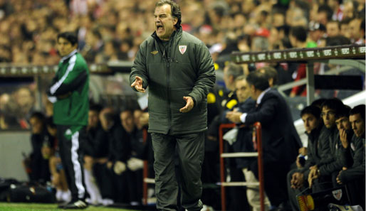 Ein Derwisch an der Seitenlinie: Athletic Bilbaos Trainer Marcelo Bielsa