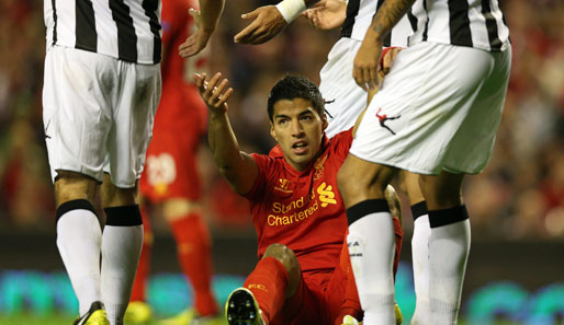 Der Anschlusstreffer durch Luis Suarez half Liverpool am Ende auch nicht mehr auf die Beine