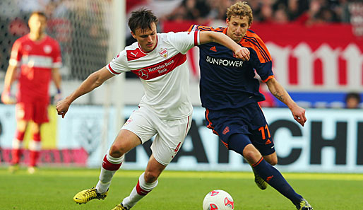 William Kvist (l.) trifft mit dem VfB Stuttgart auf seinen Ex-Verein FC Kopenhagen
