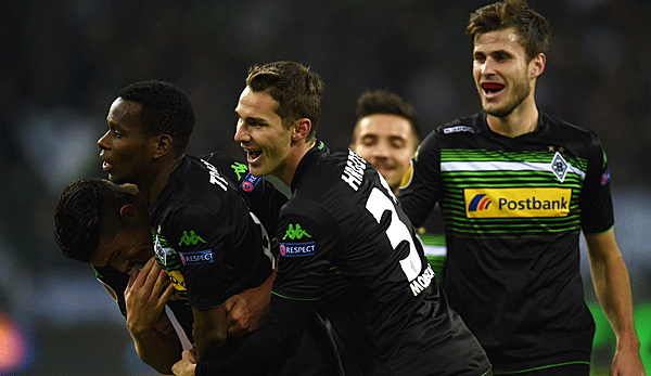 Borussia Mönchengladbach konnte den ersten EL-Sieg der Saison bejubeln