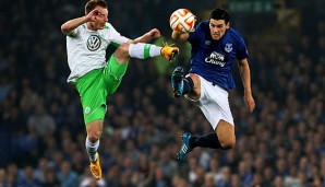 Die Wolfsburger wollen das Rückspiel gegen Everton gewinnen