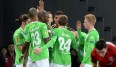 Wolfsrudel: Der VfL steht dank eines 3:0-Sieges über den OSC Lille in die nächste Runde ein