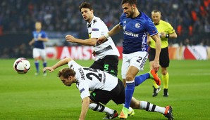 Gladbach und Schalke lieferten sich ein packendes Duell in Gelsenkirchen