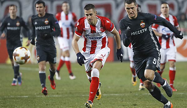Aleksandar Pesic soll Belgrad ins Achtelfinale schießen.