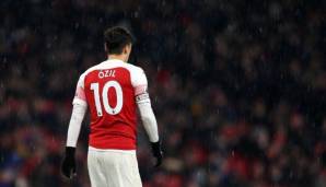 Mesut Özil ist beim FC Arsenal aktuell kein Stammspieler.