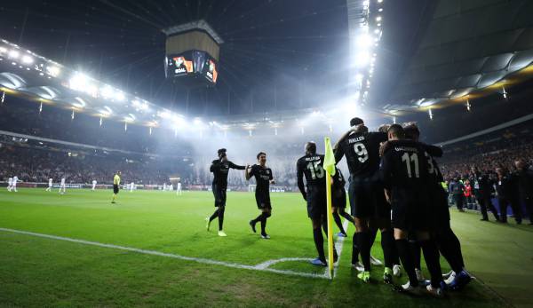Eintracht Frankfurt spielte sich in der Europa League bis ins Halbfinale vor.