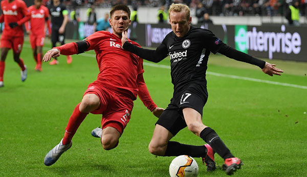 Eintracht Frankfurt gewann das Hinspiel gegen Salzburg mit 4:1.