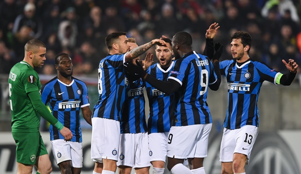 Im Hinspiel hatte Inter Mailand Grund zum Jubeln.