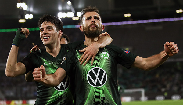 Josip Brekalo erzielte im Hinspiel den zwischenzeitlichen Ausgleich für Wolfsburg gegen Malmö FF.