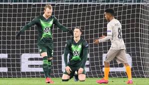 Der VfL Wolfsburg hat das Achtelfinal-Hinspiel der Europa League gegen Schachtar Donezk mit 1:2.