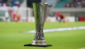 Der Pokal der Europa League.