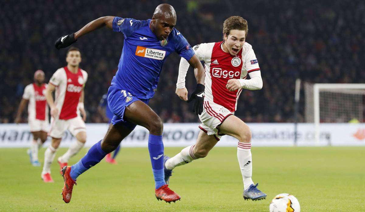 Getafe schaltete Ajax Amsterdam aus.