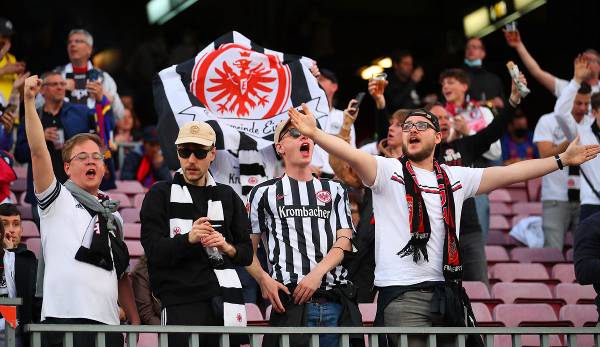 Bundesligist Eintracht Frankfurt kann beim kommenden Auswärtsspiel in der Europa League bei West Ham United nicht auf eine erneute Fanparty hoffen.