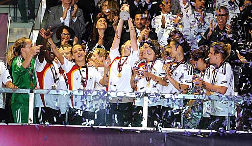 Die deutsche U-19-Nationalmannschaft der Frauen konnte den Europameistertitel feiern