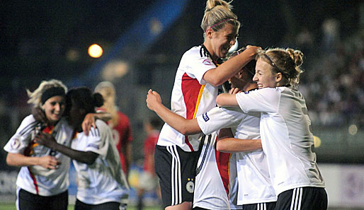 Im EM-Finale gegen Norweegn gab es für die U-19-Frauen gleich achtmal Grund zu jubeln