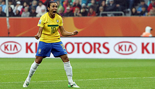 Marta trifft mit Brasilien im Viertelfinale der Frauen-WM auf die USA