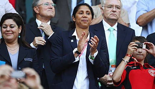 Ok-Präsidentin Steffi Jones sah die Frauen-WM als "großes Gemeinschaftswerk"