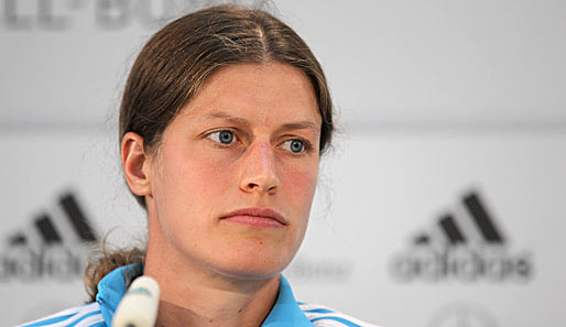 Kerstin Garefrekes beendet ihre Karriere in der deutschen Nationalmannschaft