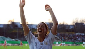Birgit Prinz hatte mit ihren zahlreichen Toren großen Anteil an den Erfolgen der deutschen Fußballerinnen