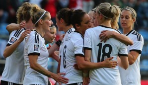 Die deutschen Frauen haben das Ticket für die WM in Kanada schon fast sicher