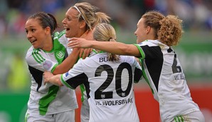 Der VfL Wolfsburg setzt den 1. FFC Frankfurt weiter unter Druck