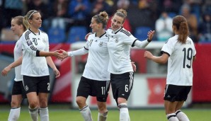 Die deutschen Frauen siegten über Kanada mit 2:1