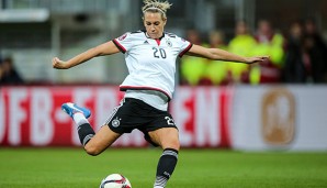 Lena Goeßling erzielte das 1:0 für Wolfsburg