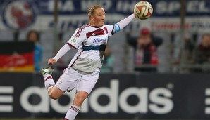 Melanie Behringer vom FC Bayern München steuerte beim SC Sand einen Treffer bei