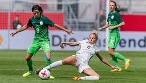 Die DFB-Frauen gewinnen zum Auftakt der WM-Quali mit 6:0