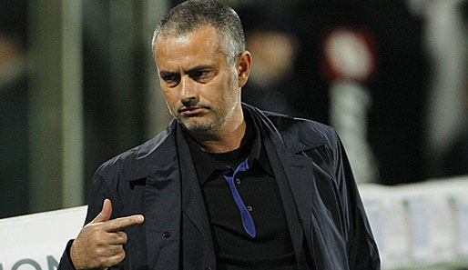 Jose Mourinho ist seit Saisonbeginn Trainer von Inter Mailand