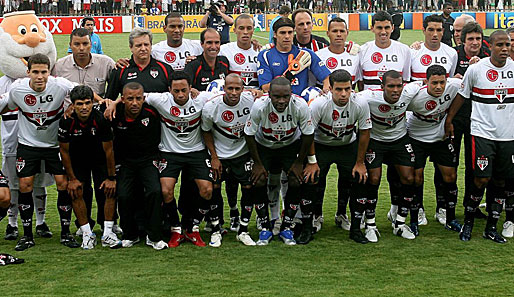 Der FC Sao Paulo wurde zum dritten Mal hintereinander brasilianischer Meister