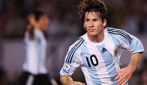 Argentiniens Superstar Messi in Zahlen: 21 Jahre, 1,69 Meter, 63 Kilogramm, 50 Millionen Markwert