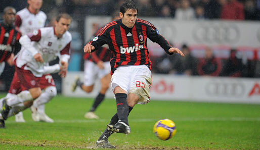Kaka kam 2003 aus seiner brasilianischen Heimat für rund acht Millionen Euro zum AC Mailand