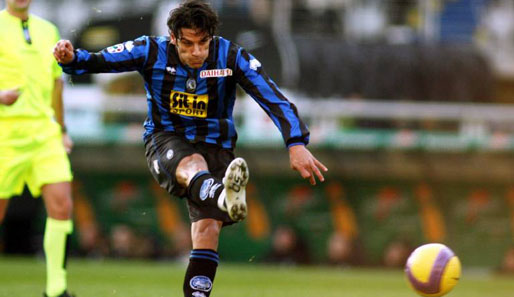 Sergio Floccari erzielte für Atatalanta Bergamo bislang zwölf Treffer in der laufenden Saison