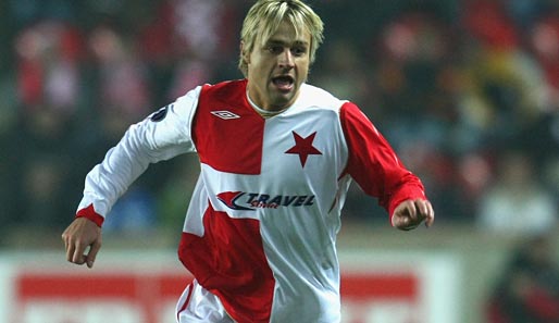 Jaroslav Cerny wurde mit Slavia Prag tschechischer Meister