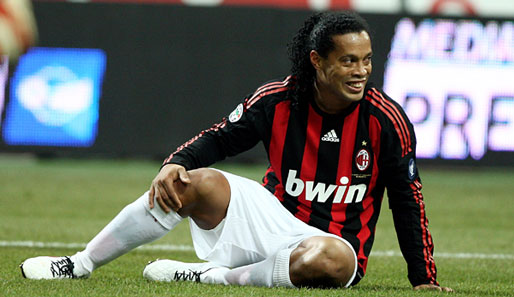 Ronaldinho wechselte vor dieser Saison vom FC Barcelona zum AC Milan