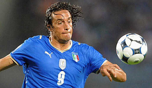 Luca Toni steht in Italiens Kader für den Confederations Cup 2009 in Südafrika