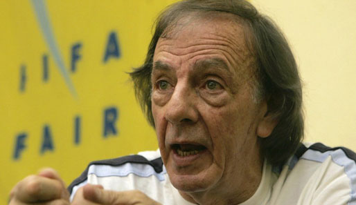 Ein großer Vertreter des Fußballs: Argentiniens früherer Trainer Cesar Luis Menotti