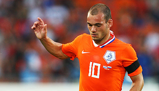 Wesley Sneijder erzielte für die Elftal ein Tor gegen Japan, verletzte sich aber später am Knöchel