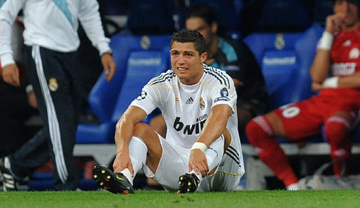 Cristiano Ronaldo fehlte Real Madrid bei der 1:2-Niederlage beim FC Sevilla