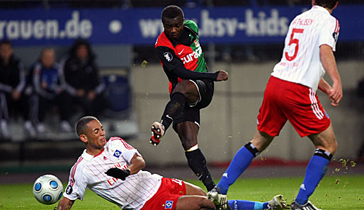 Im UEFA-Cup vergangenes Jahr besiegte der Hamburger SV Nijmegen mit 3:0 und 1:0