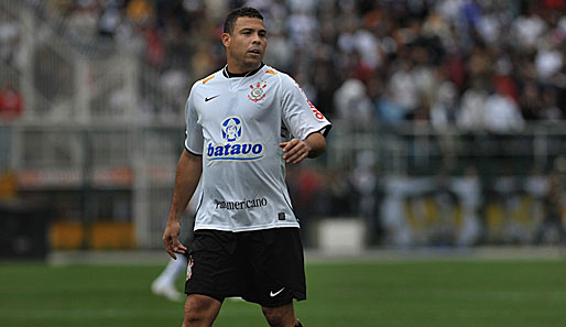 Ronaldo spielt seit dieser Saison für die Corinthians Sao Paulo