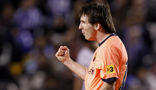 Lionel Messi hat allen Grund zur Freude - der Argentinier wird wohl Weltfußballer des Jahres
