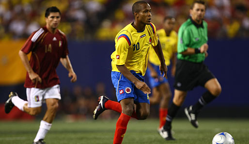 Der kolumbianische Nationalspieler Luis Mosquera schoss für Medellin fünf Tore in den Playoffs