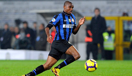 Samuel Eto'o kam im Tausch mit Zlatan Ibrahimovic zu Inter Mailand