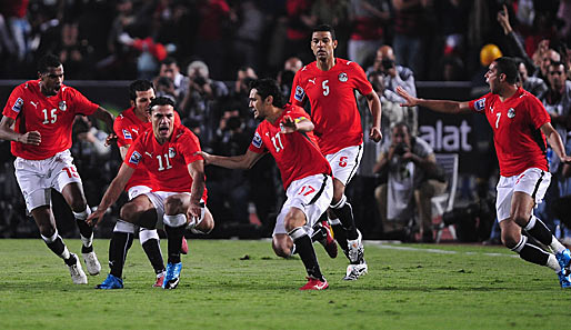 Duch einen 3:1-Sig gegen Kamerun zieht Ägypten in das Halbfinale ein