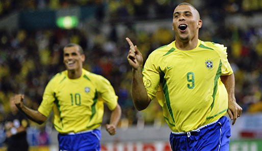 2002 war Ronaldos WM: Mit acht Treffern in sieben Spielen schoss er Brasilien zum Titel