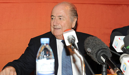 Der Schweizer Sepp Blatter ist sei 1998 FIFA-Präsident