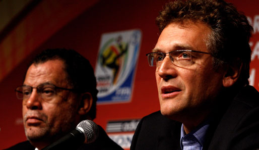 Jerome Valcke (r.) ist seit 2007 Generalsekretär der FIFA